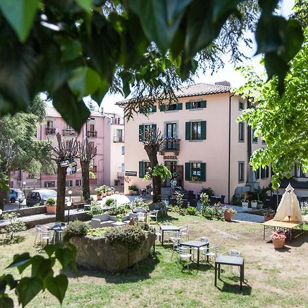 Hotel Fabbrini Abbadia San Salvator Bagian luar foto