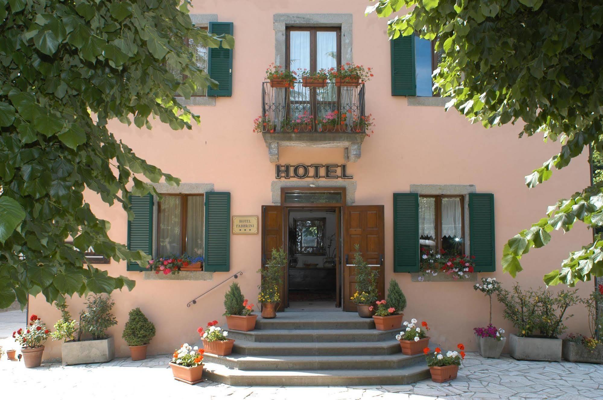 Hotel Fabbrini Abbadia San Salvator Bagian luar foto